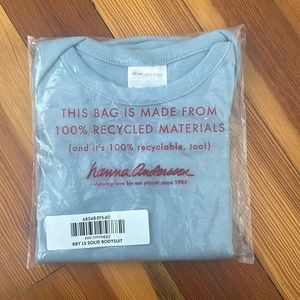 Hanna Andersson long sleeve bodysuit